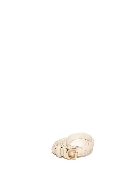 cintura adj bianca GUESS | BW9119 P4220ADJ BELT H20-OFF